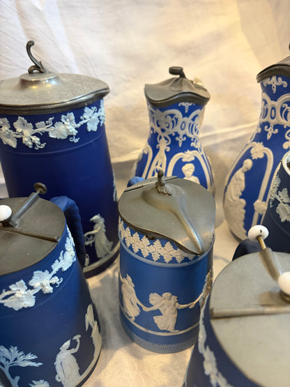 WEDGWOOD AND BROWNFIELD JUGS