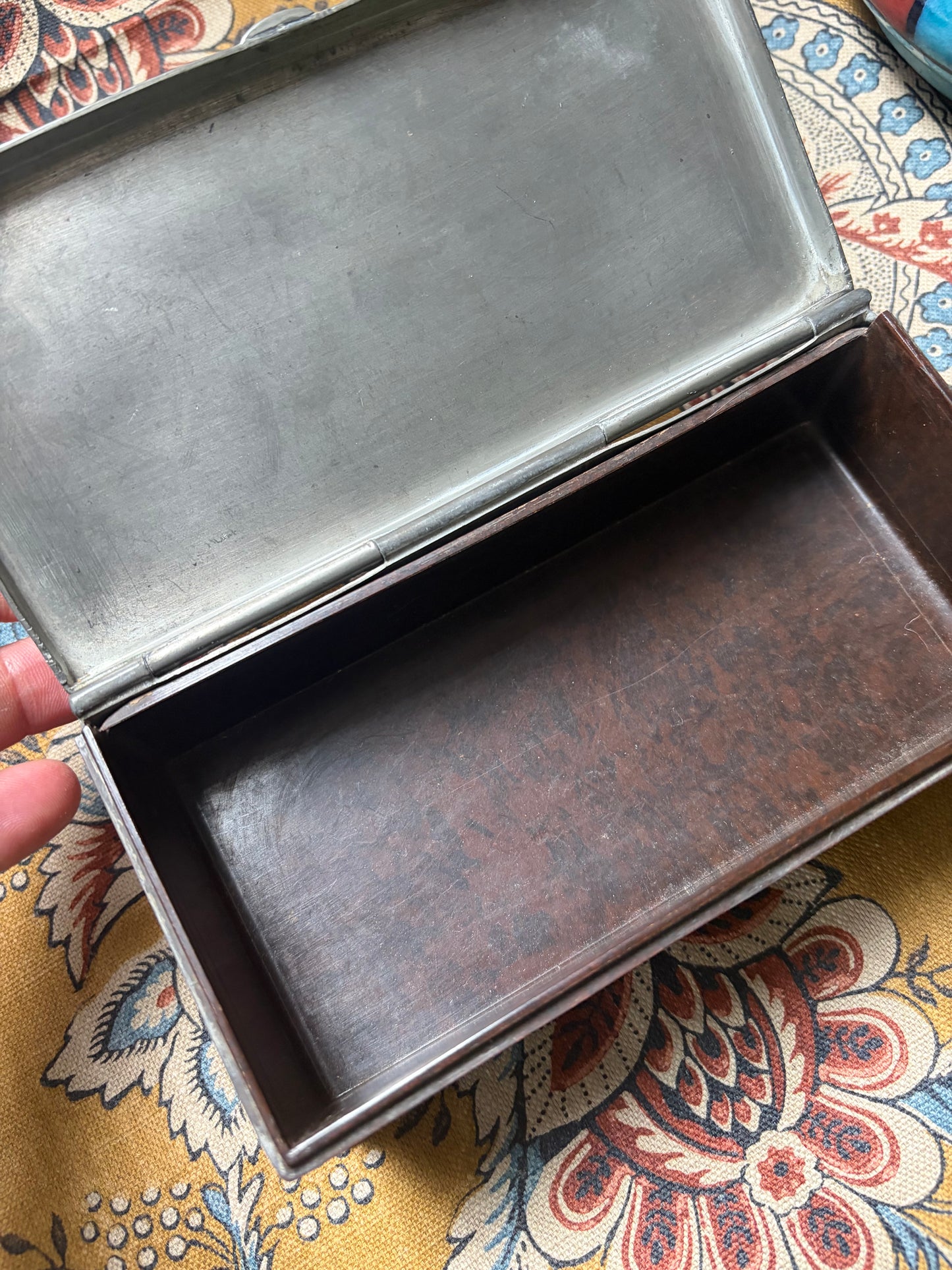 PEWTER BOX