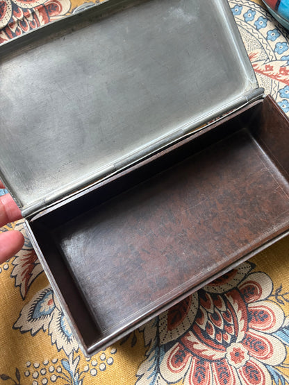 PEWTER BOX