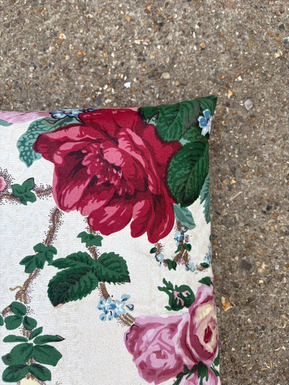 CHINTZ CUSHION