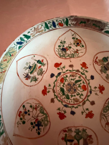 PLATE HAND PAINTED