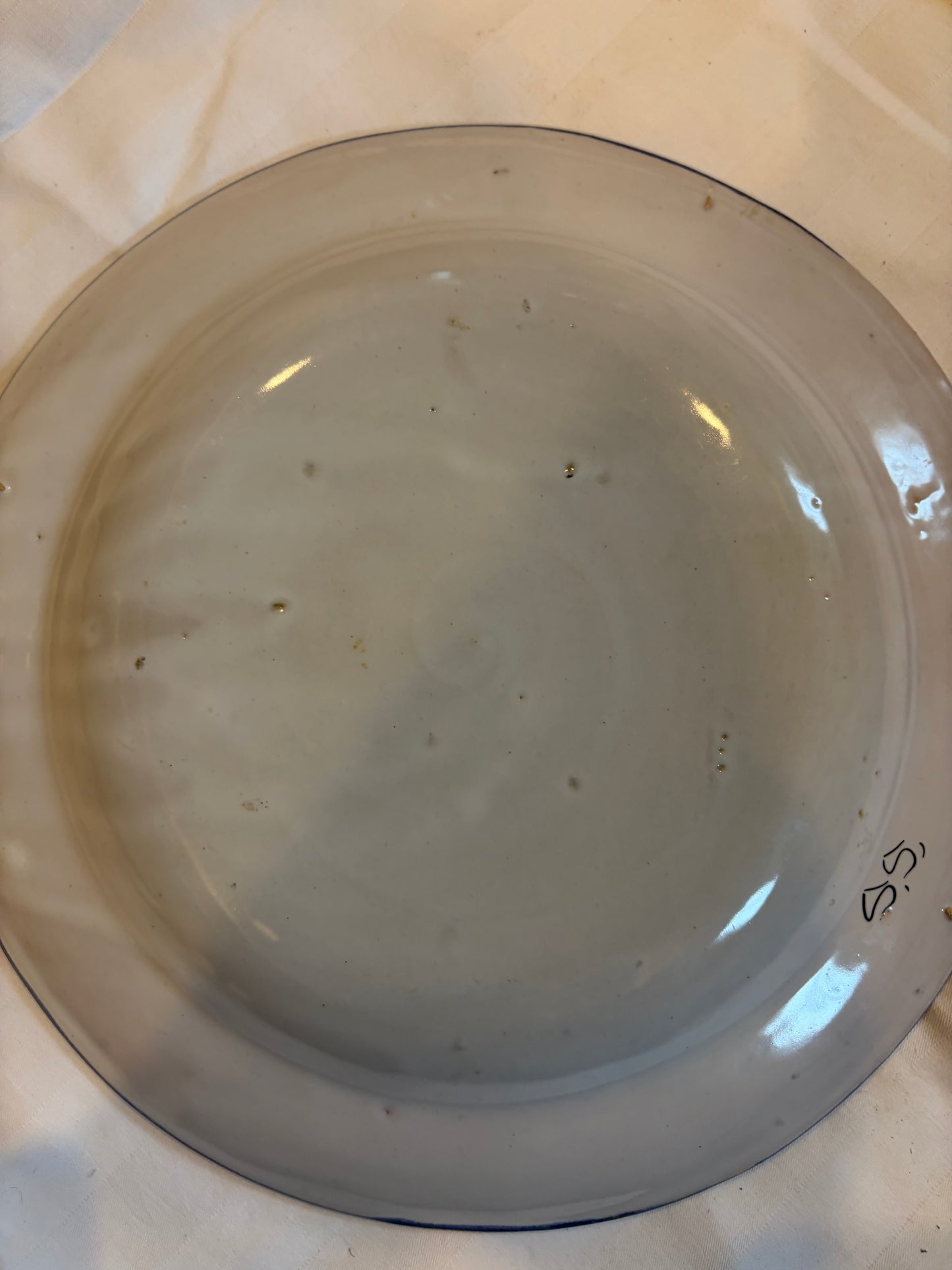 LARGE HAND PAINTED PLATE