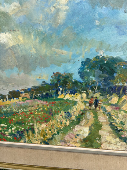 OIL ON BOARD