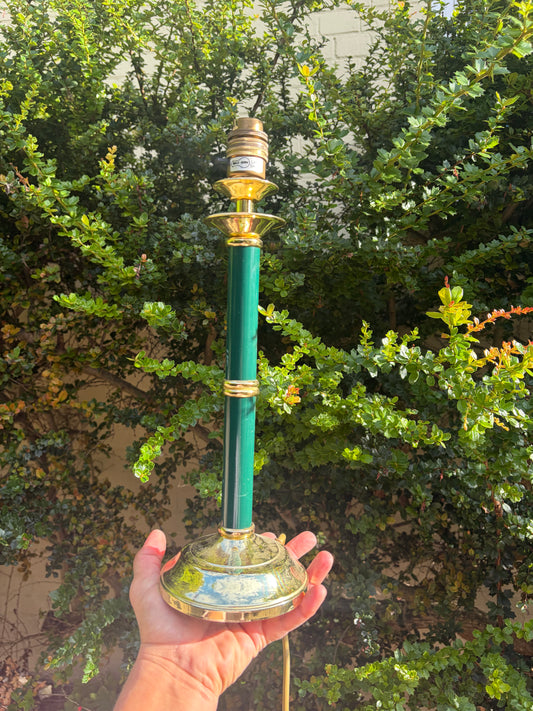 VINTAGE GREEN LAMP