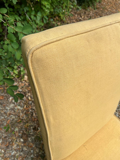 YELLOW SLIPPER CHAIR