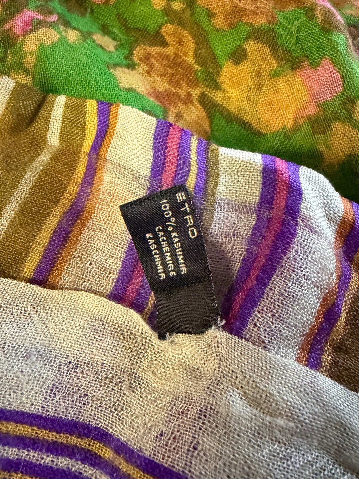 ETRO CASHMERE SCARF