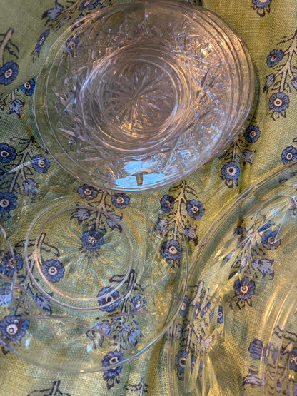 CUT GLASS BOWL