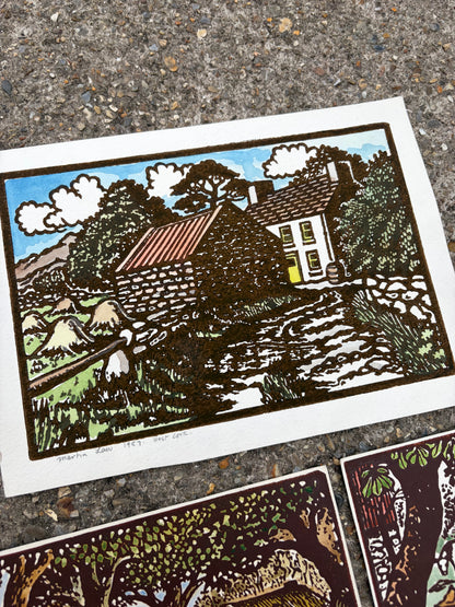 WOODCUTS x 3