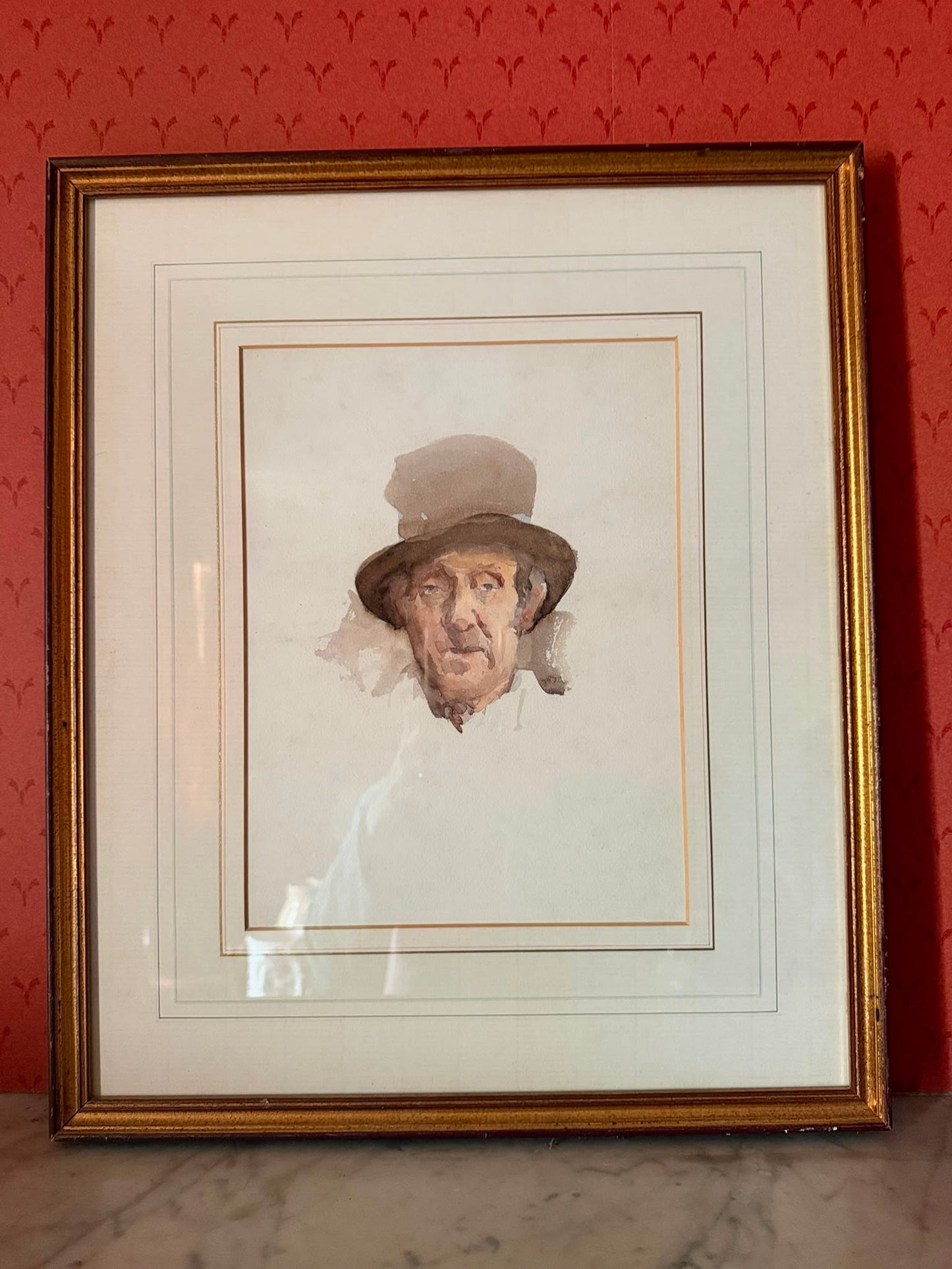 FRAMED ORIGINAL WATERCOLOUR