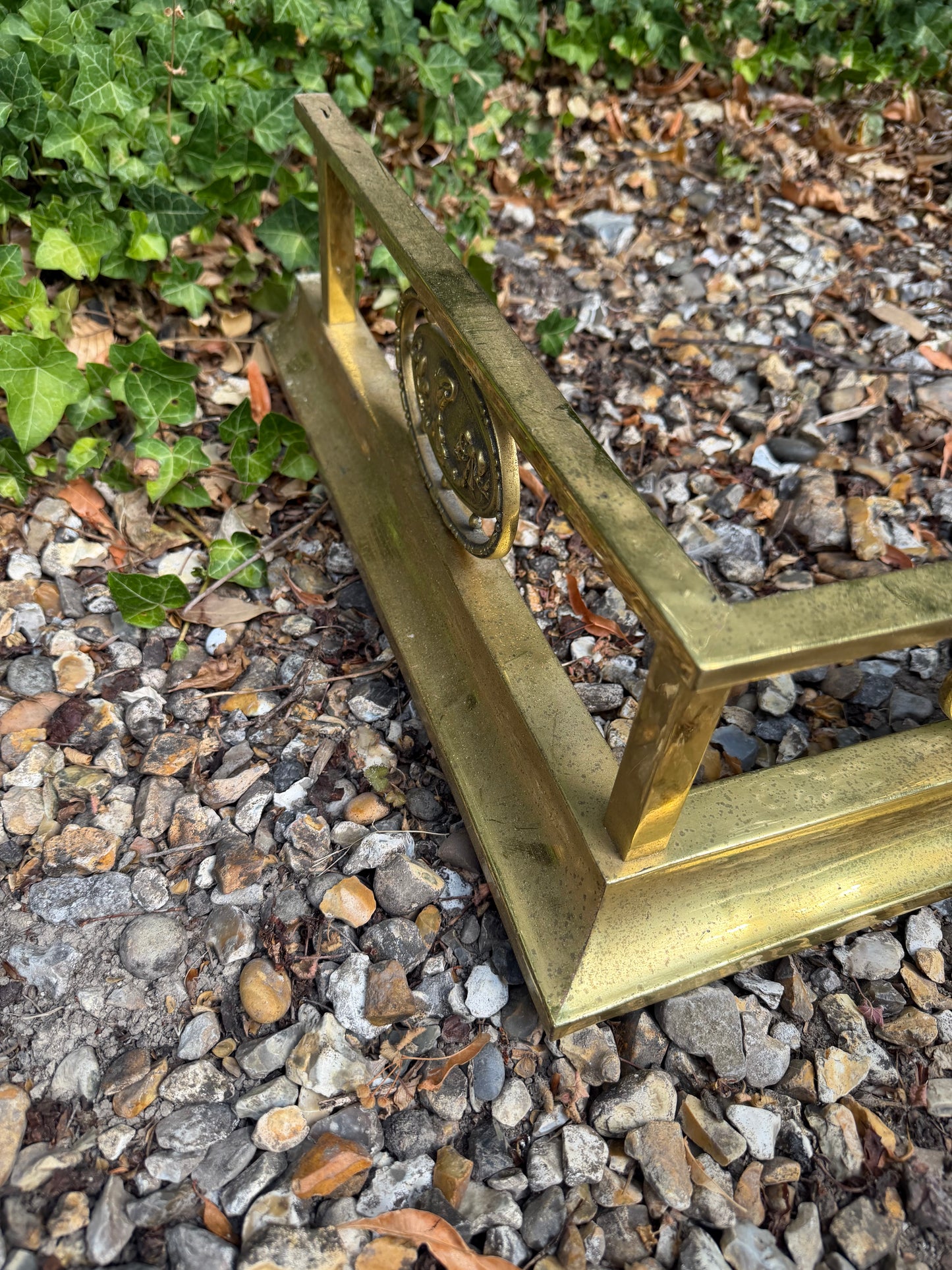 BRASS FIRE SURROUND