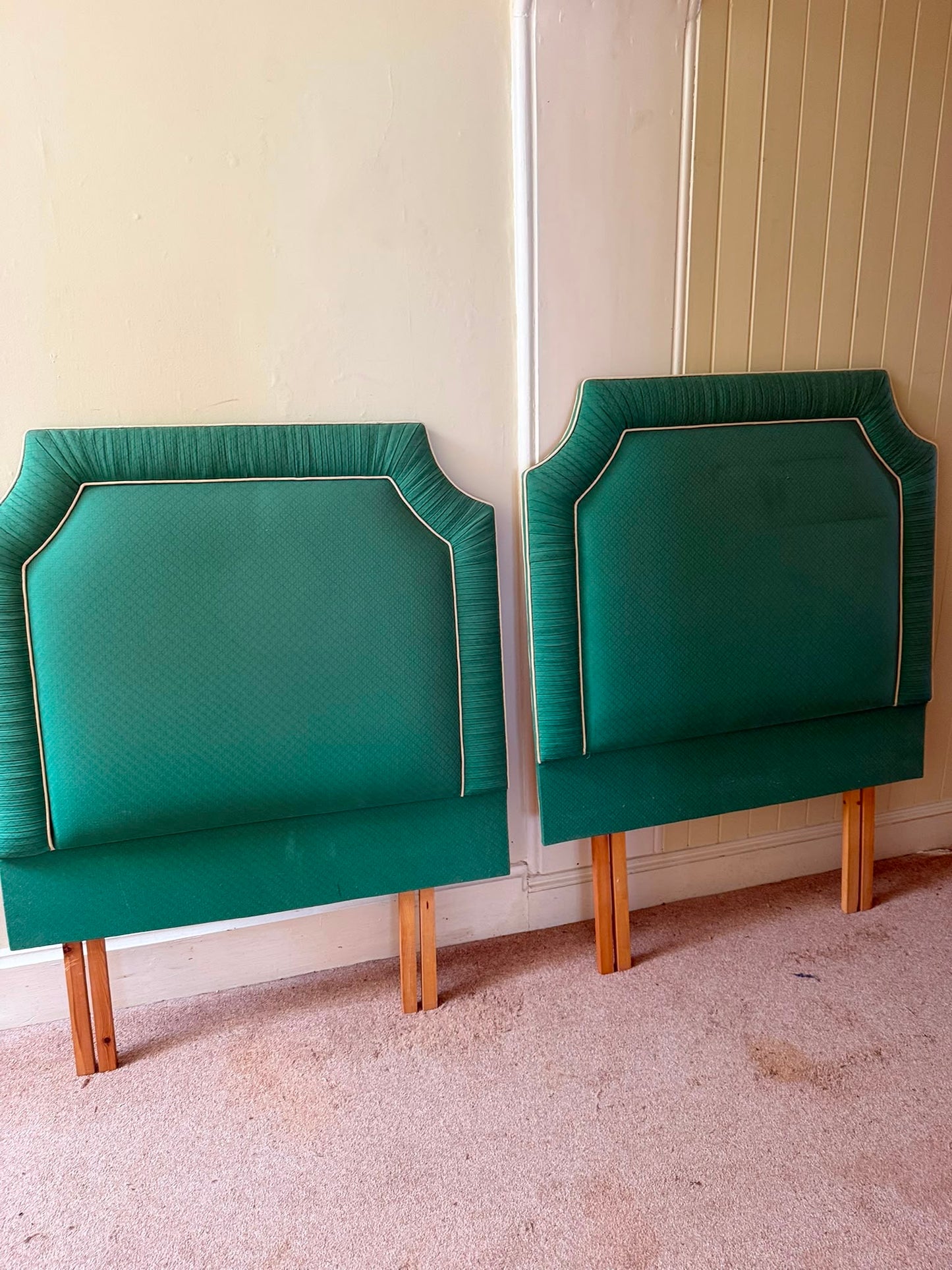 PAIR SINGLE HEADBOARDS