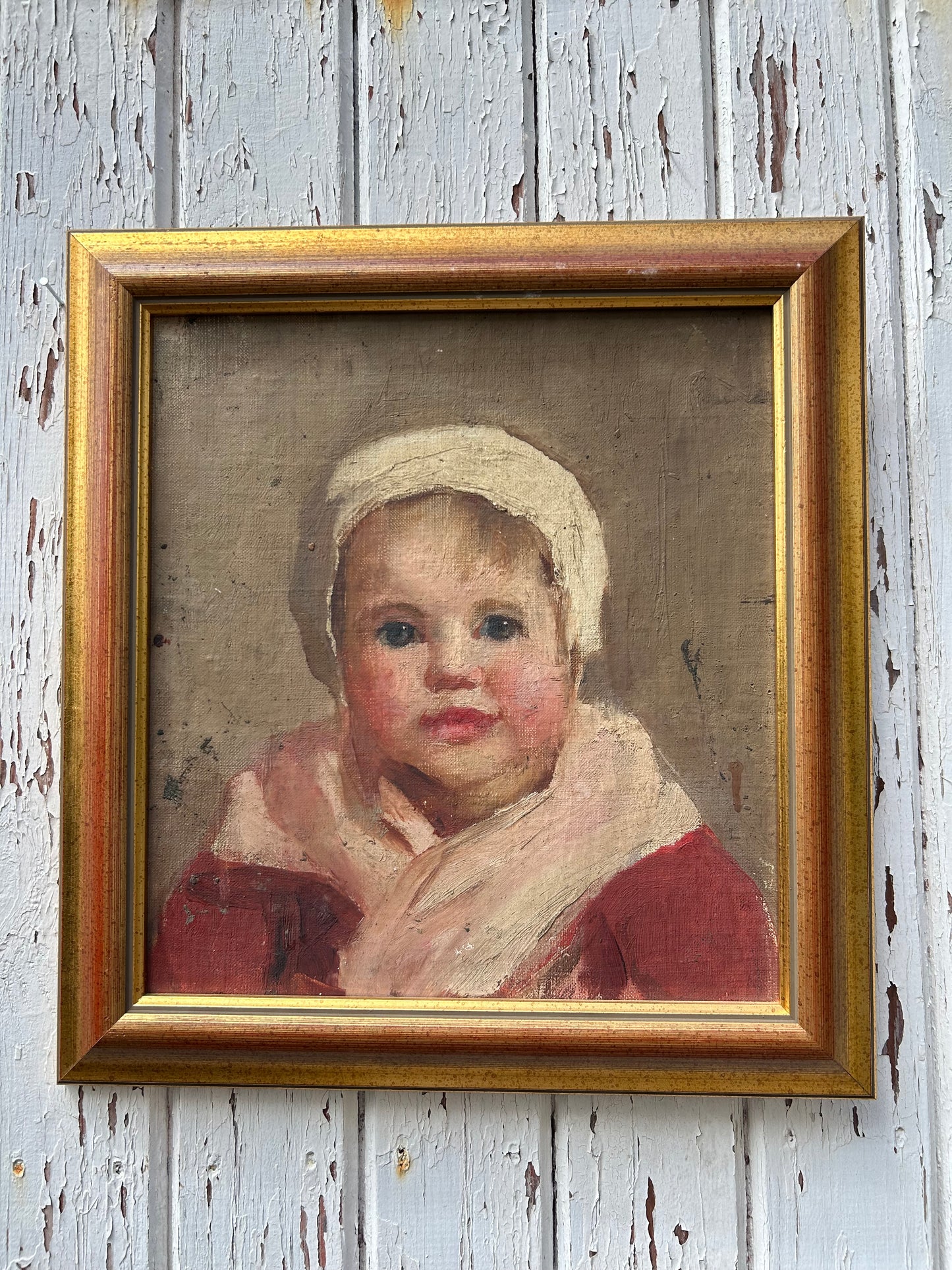 BABY OIL PAINTING