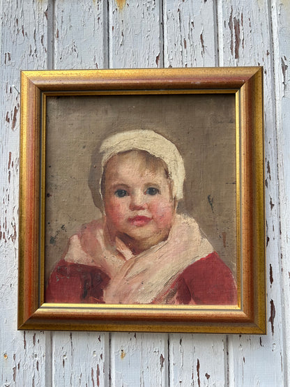 BABY OIL PAINTING