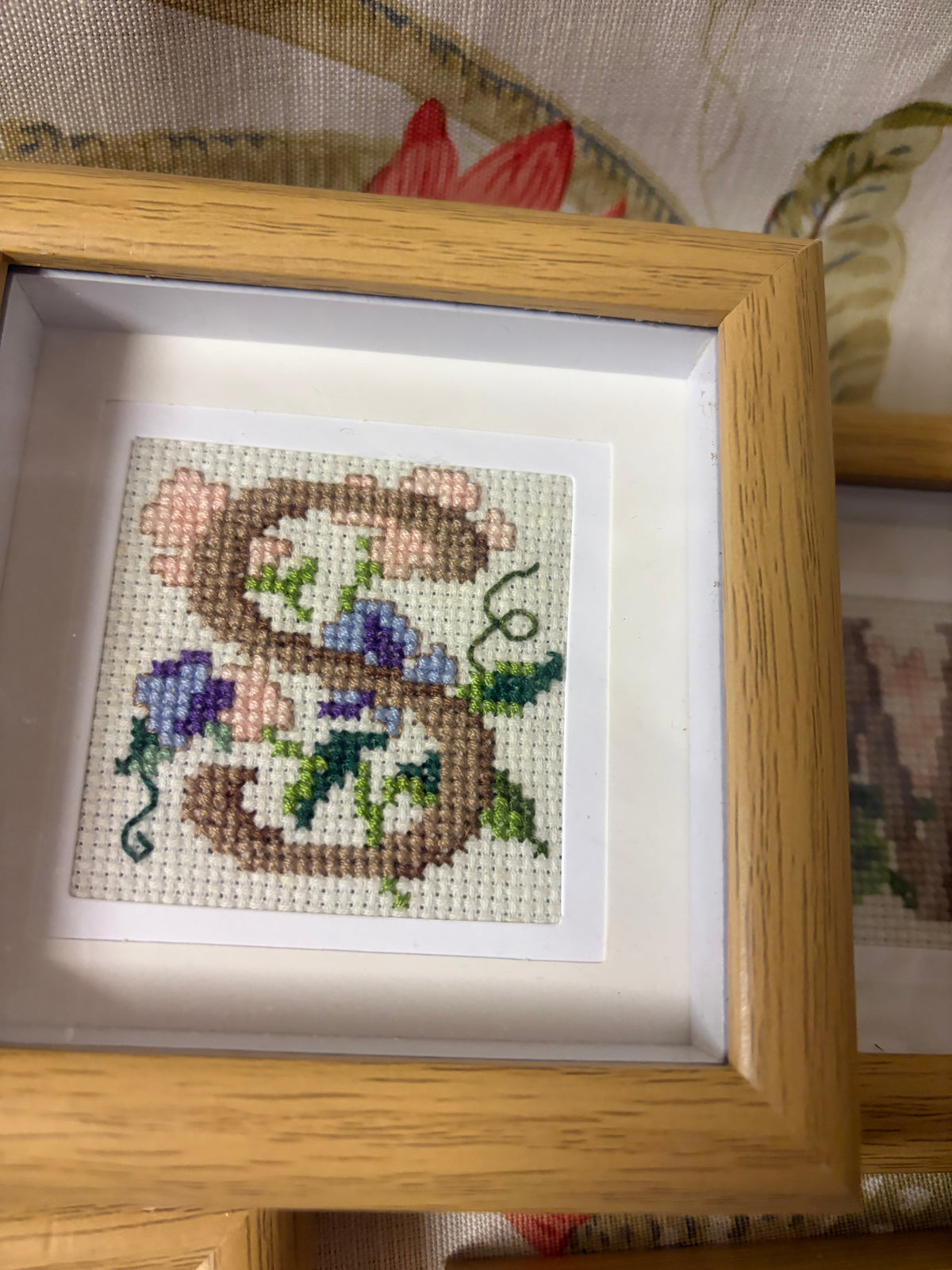 EMBROIDERED INITIALS