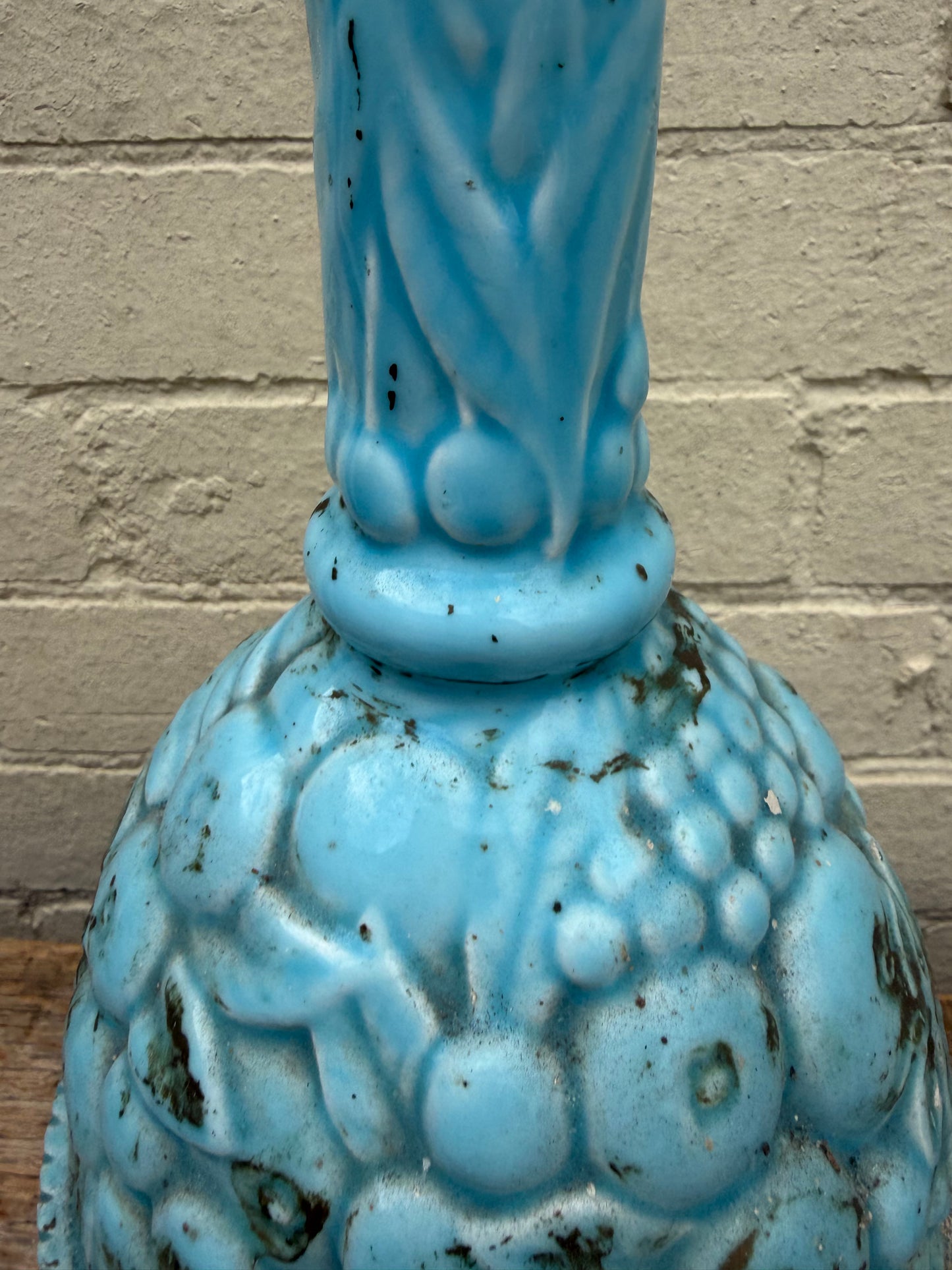 MAJOLICA LAMP