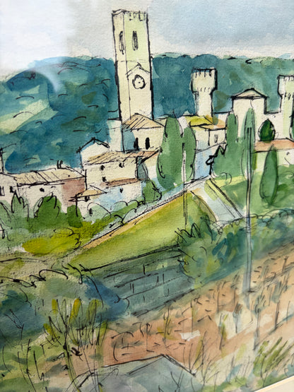 WATERCOLOUR ITALY