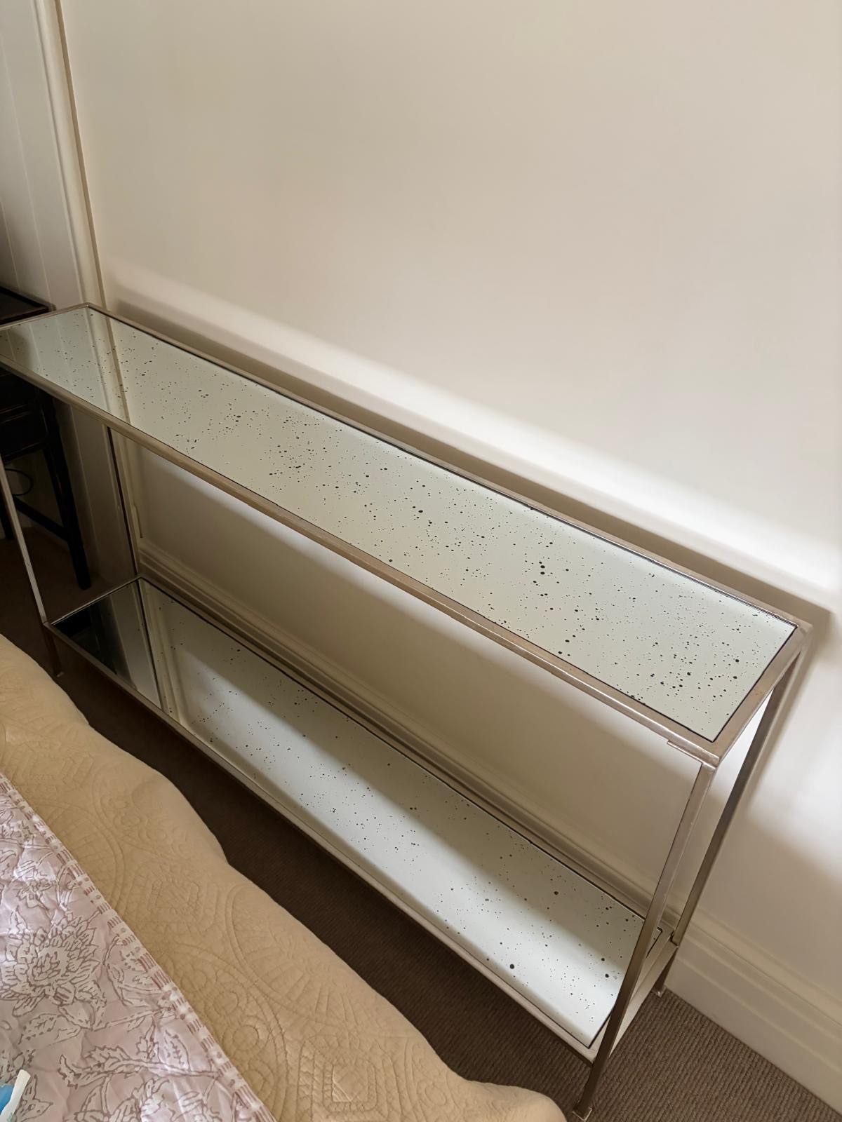 MIRRORED CONSOLE TABLE