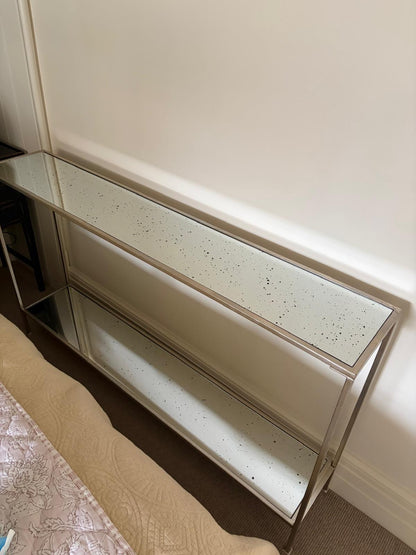 MIRRORED CONSOLE TABLE