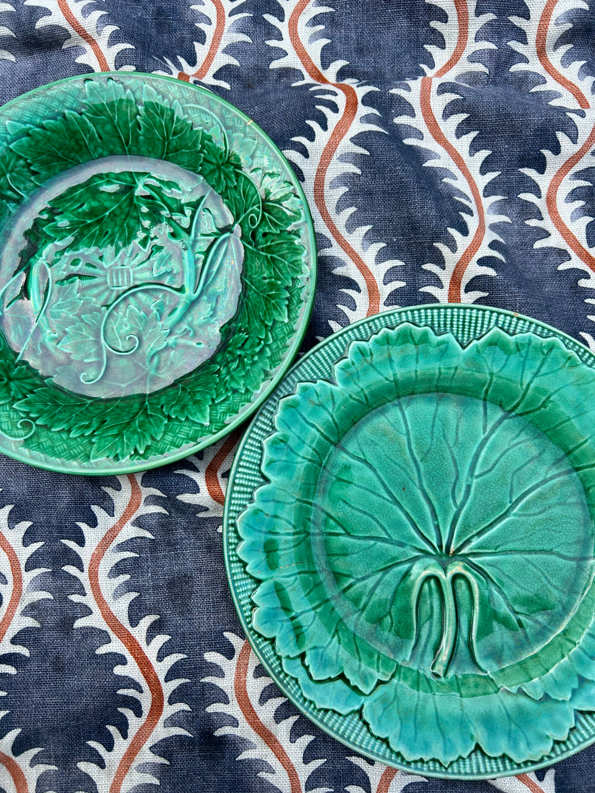 MAJOLICA PLATES