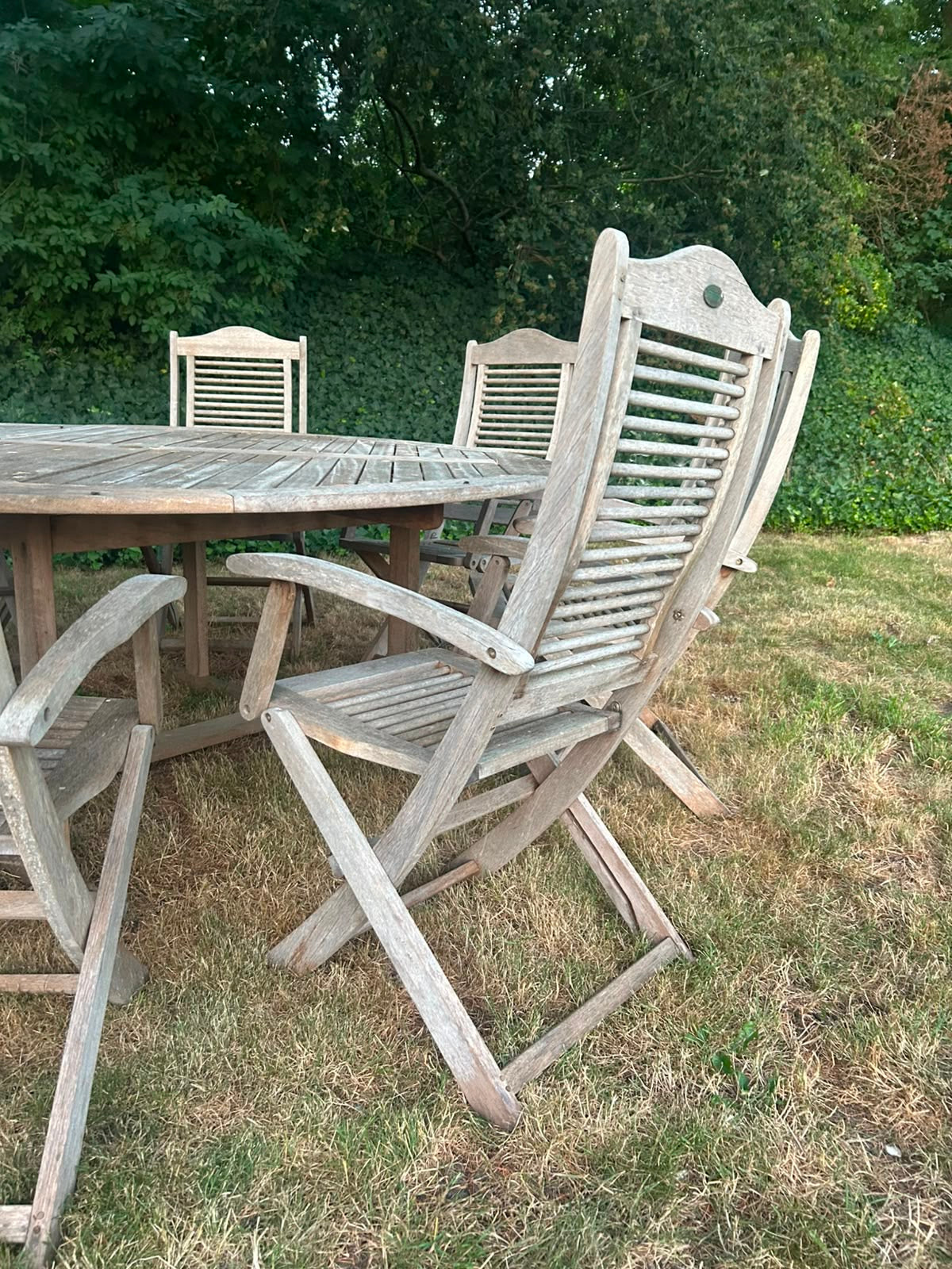 GARDEN TABLE AND CHAIRS