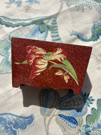 FLORAL TRINKET BOX