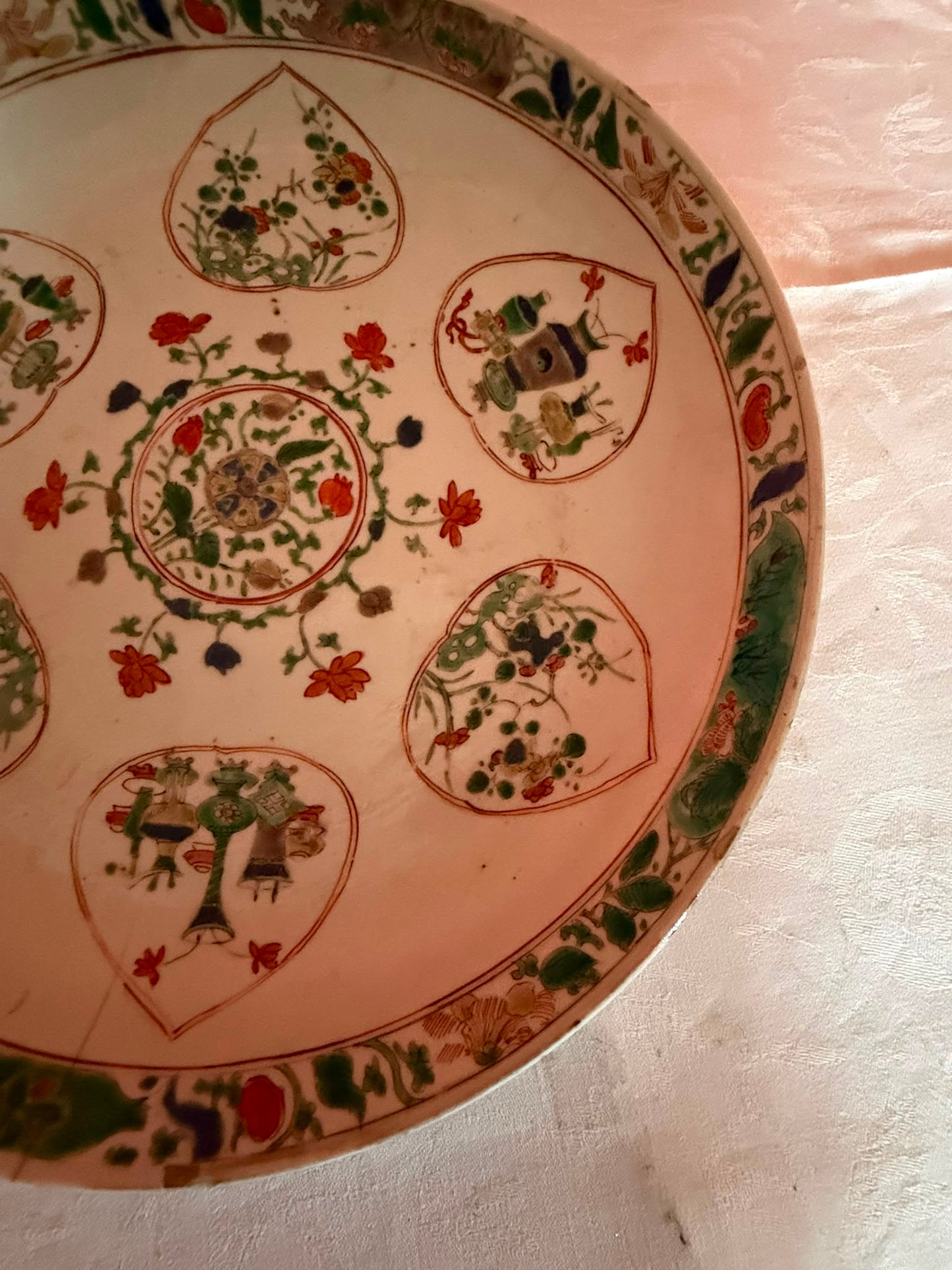 PLATE HAND PAINTED