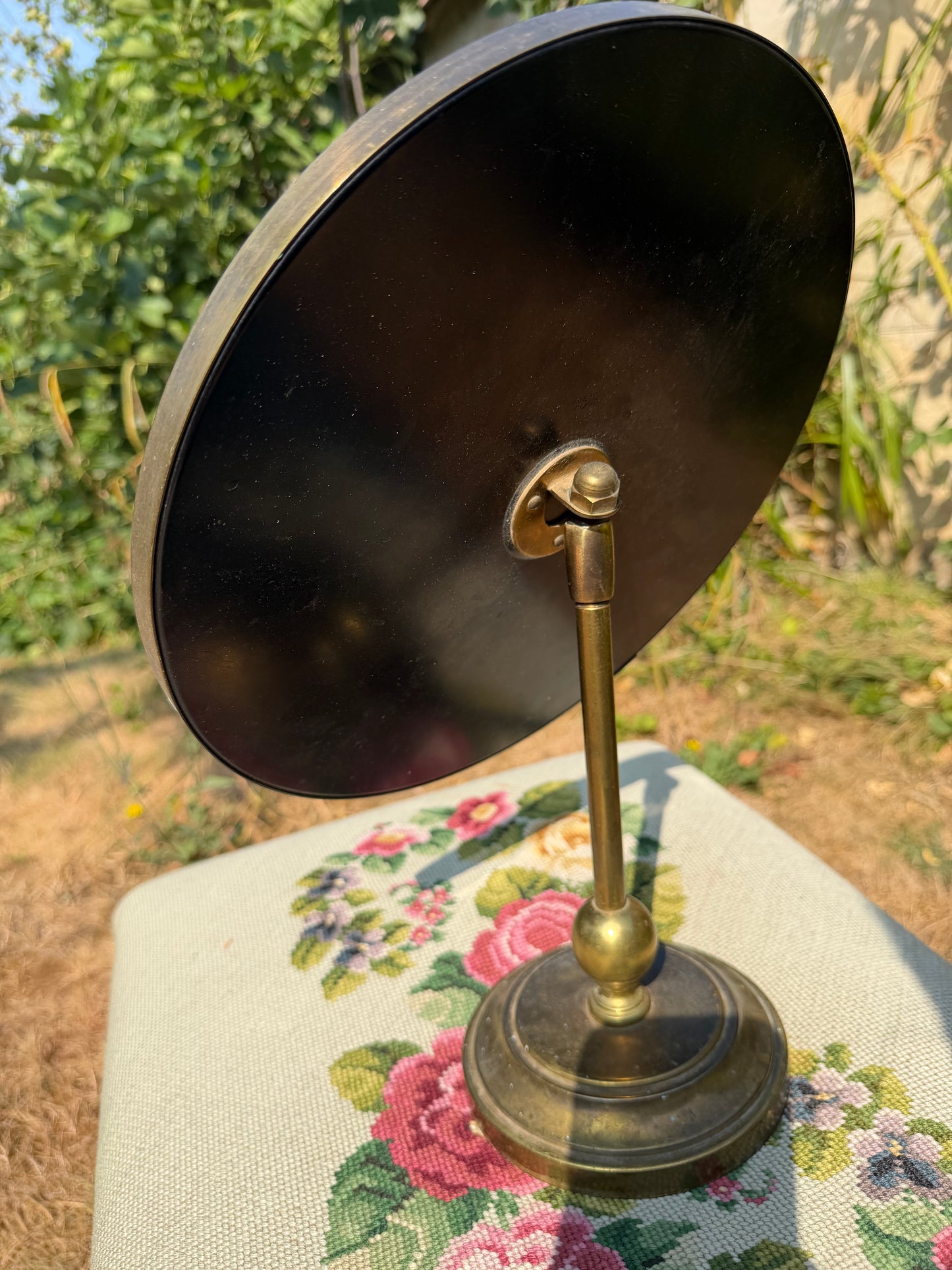 BRASS MIRROR