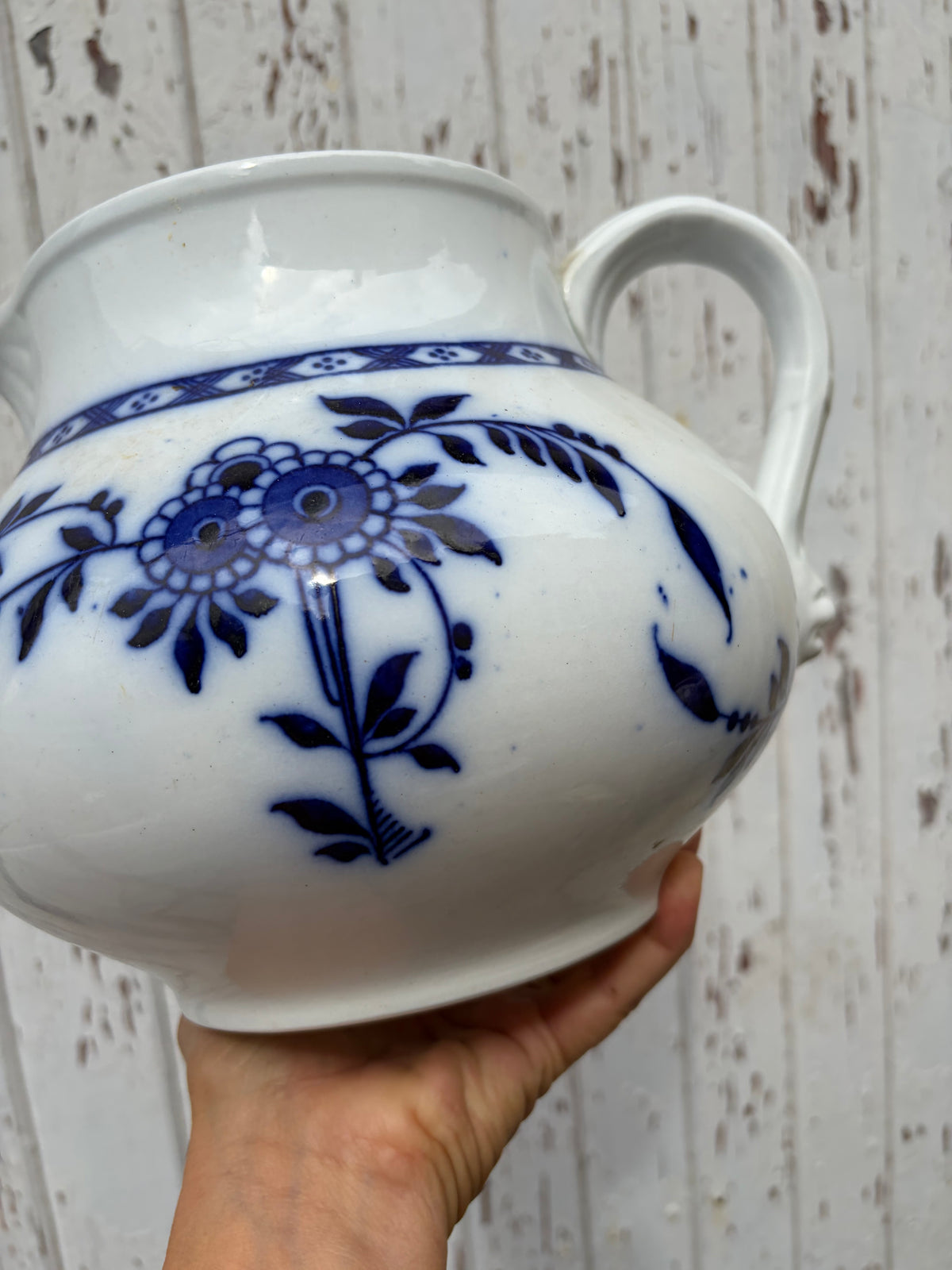 LARGE BLUE JUG