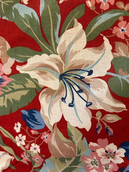 7m FLORAL COTTON