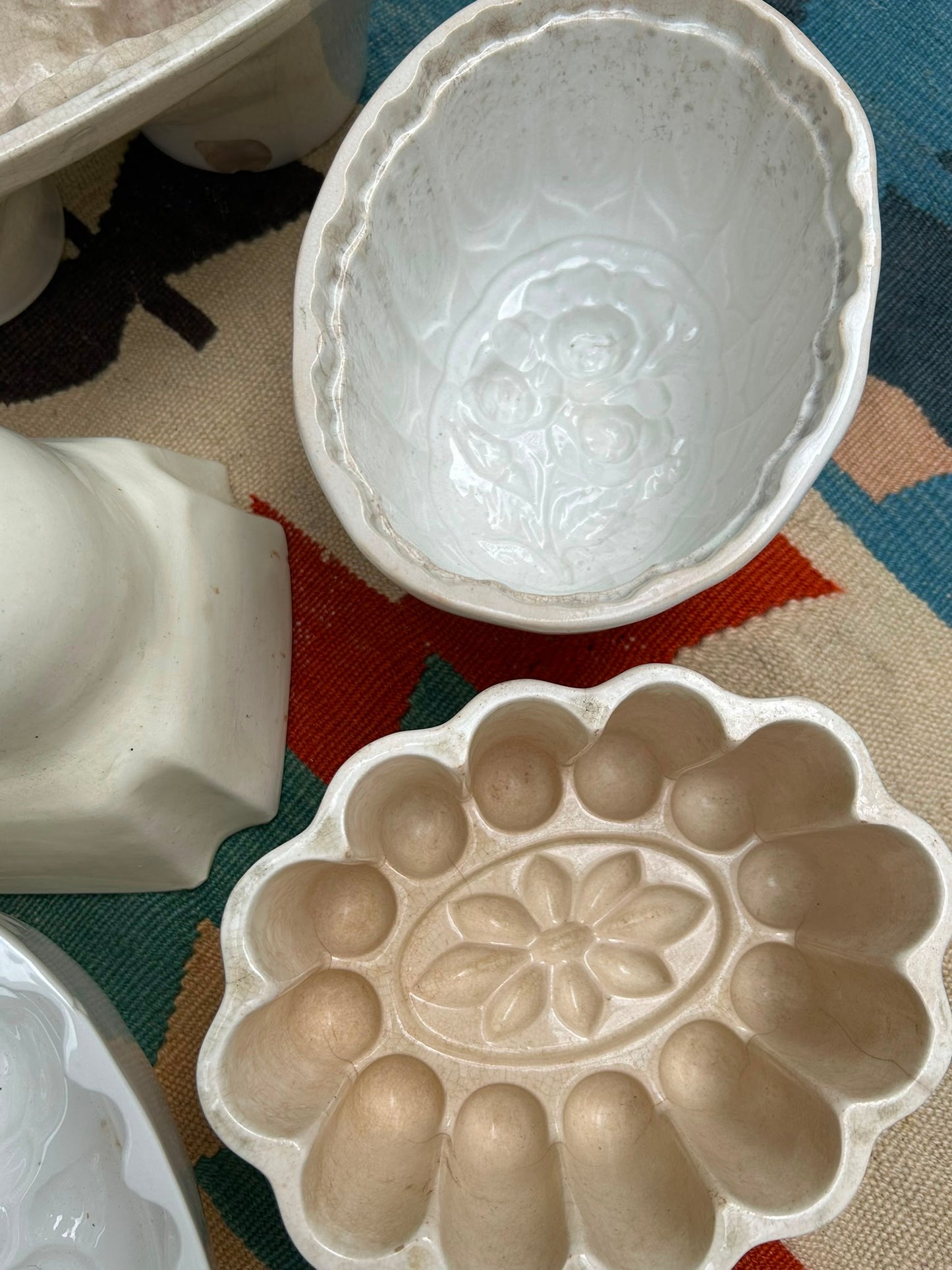 19th C JELLY MOULDS