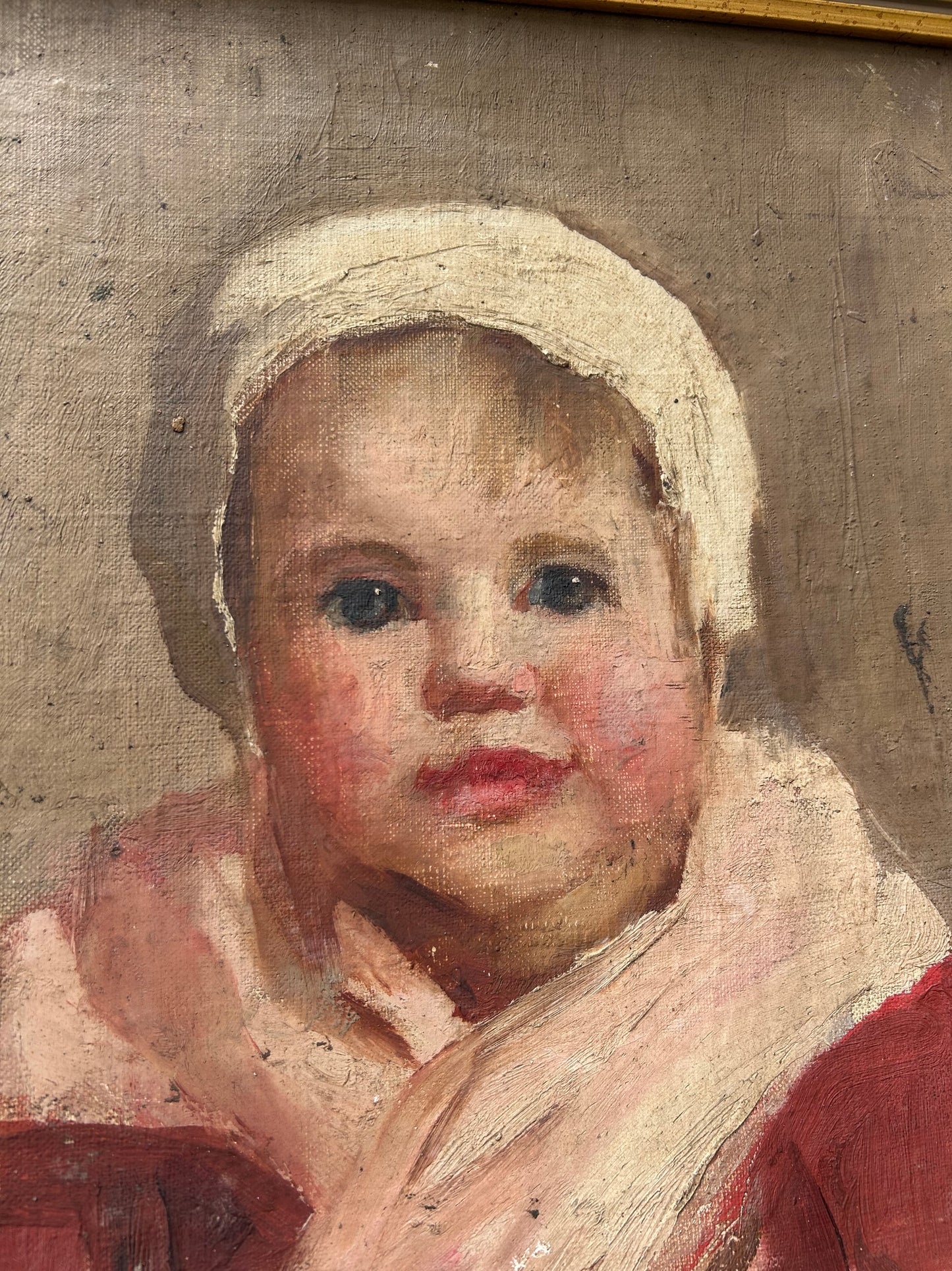 BABY OIL PAINTING