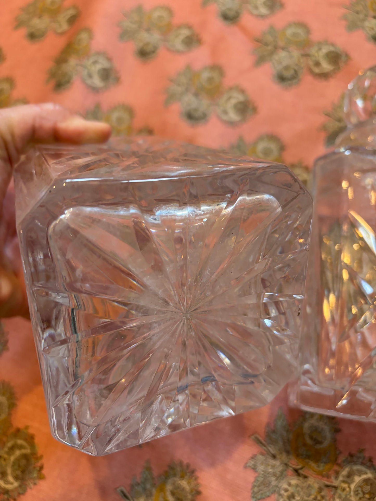 PAIR DECANTERS