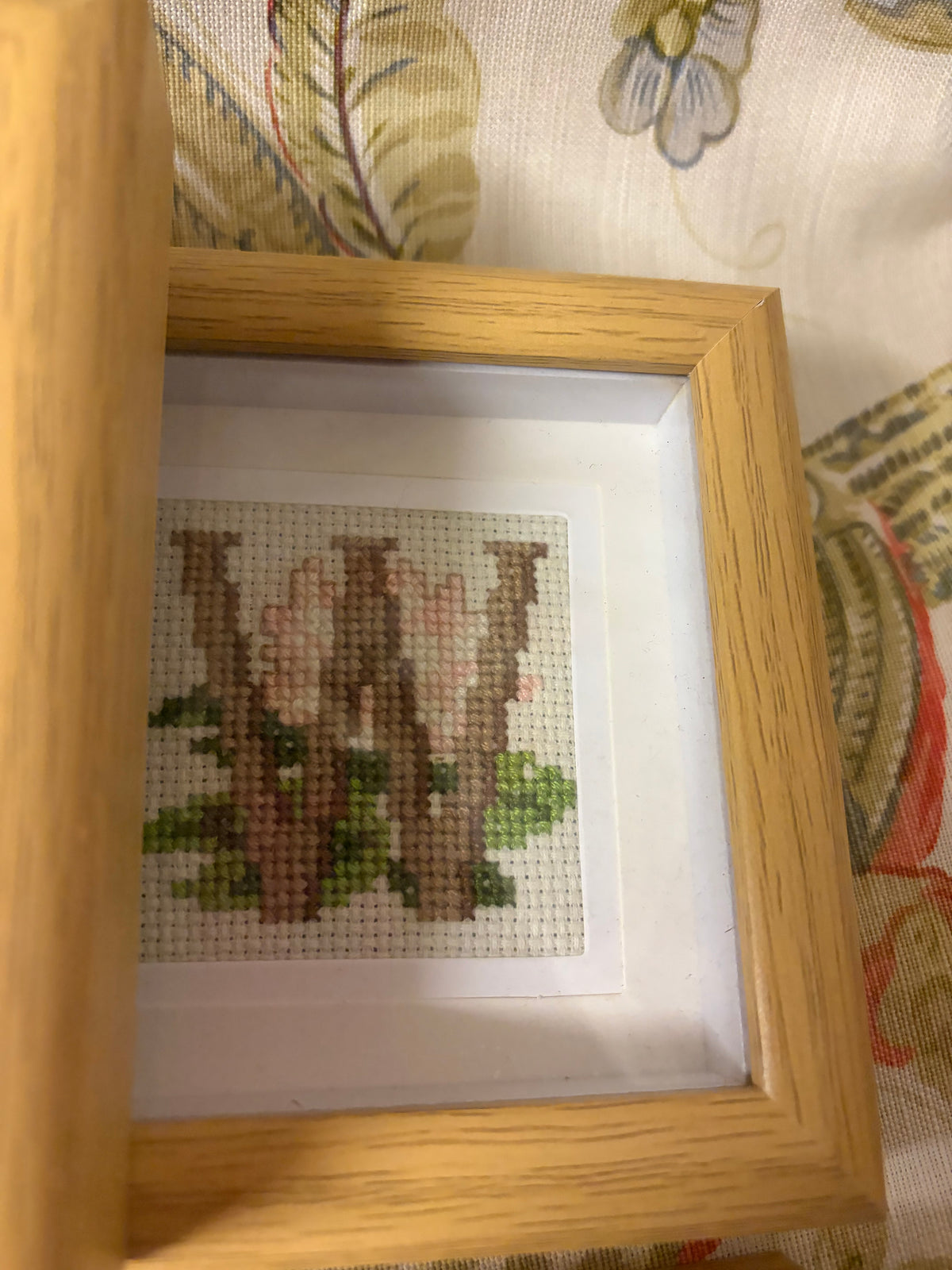 EMBROIDERED INITIALS