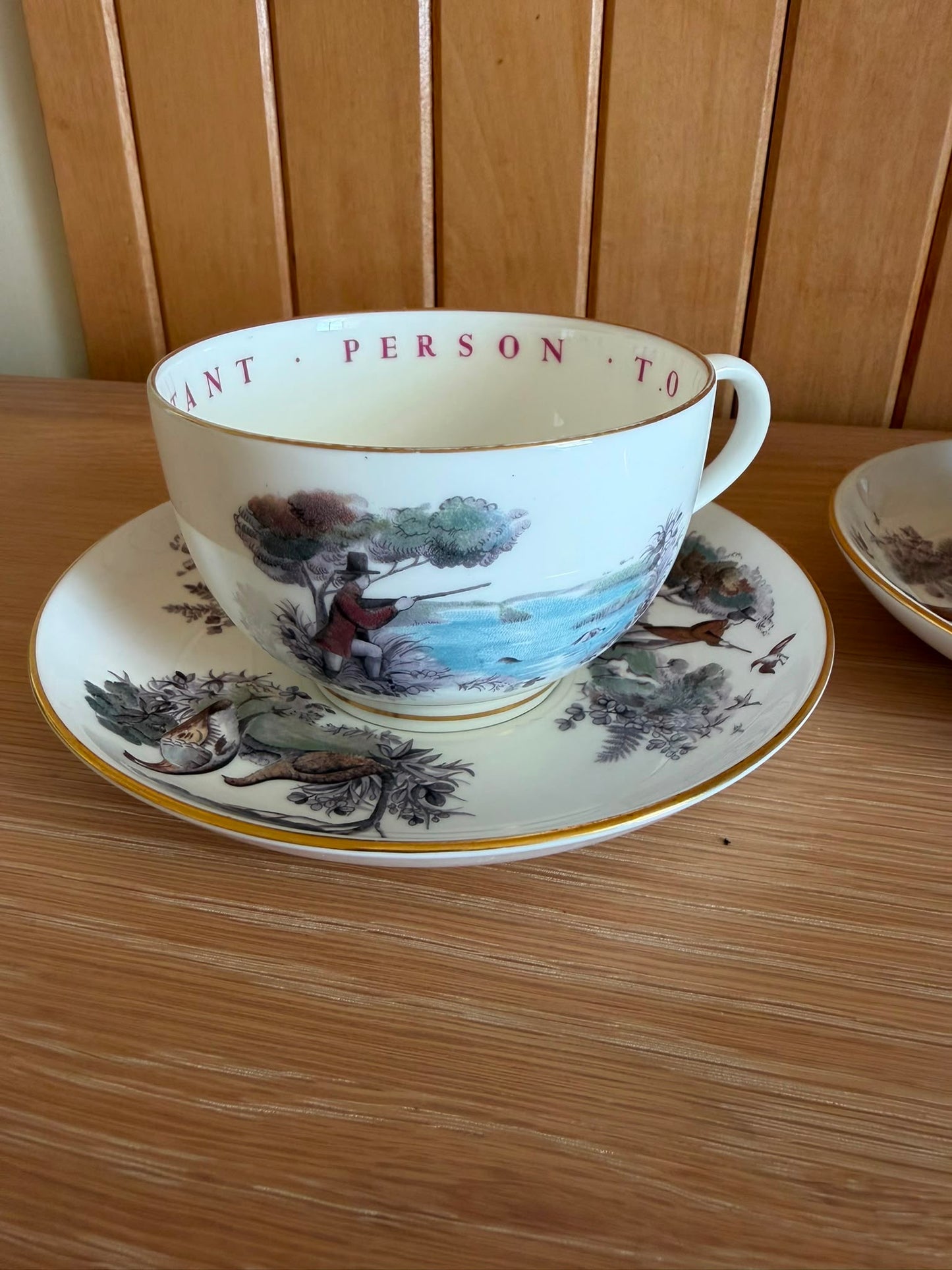 TEACUP AND SAUCERS
