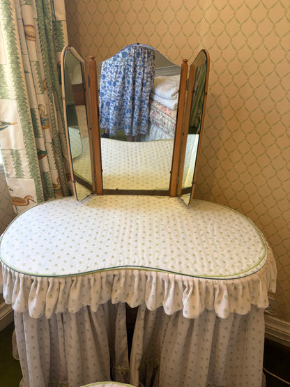 DRESSING TABLE & STOOL