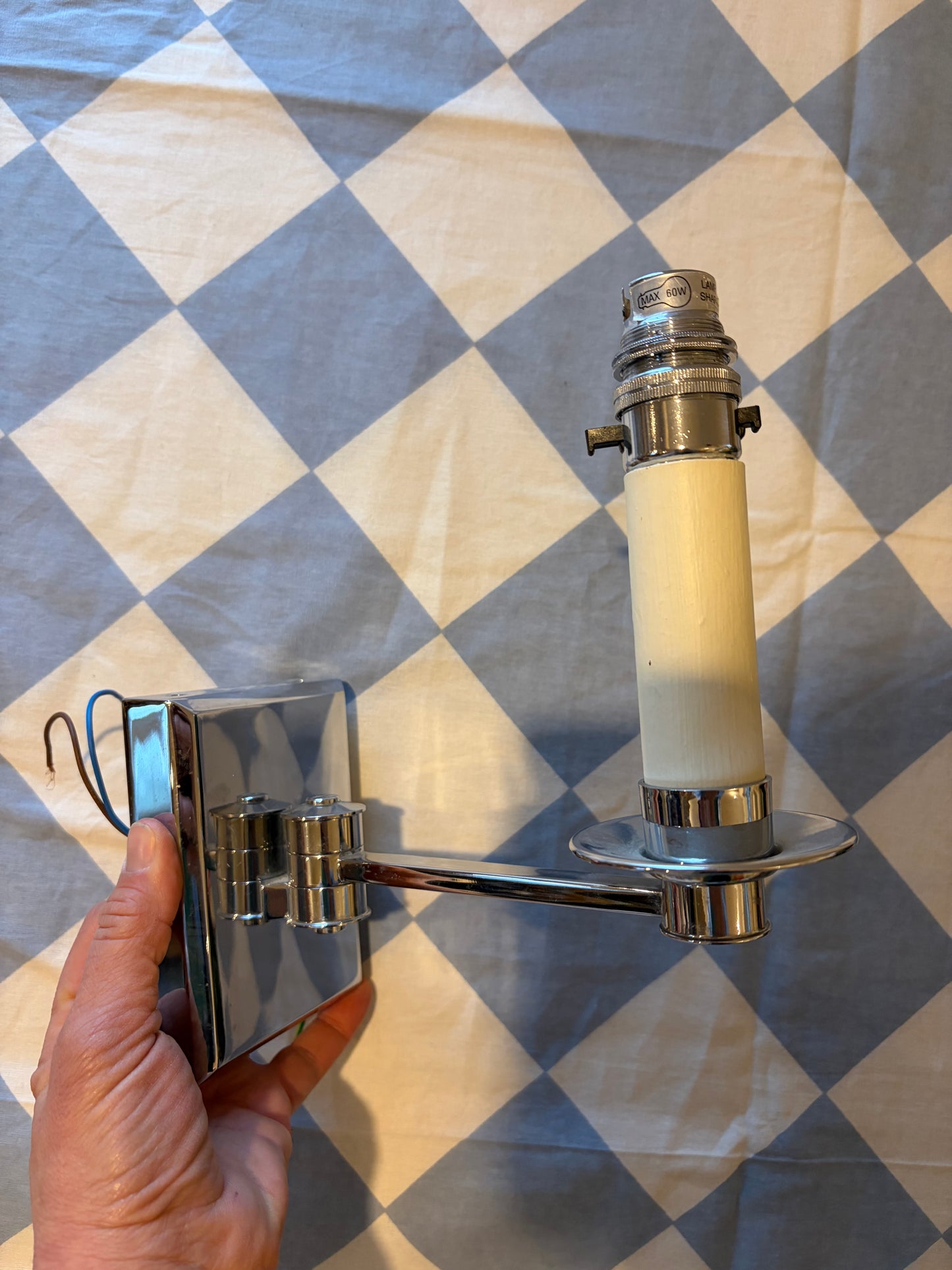 PAIR VAUGHAN WALL LAMPS