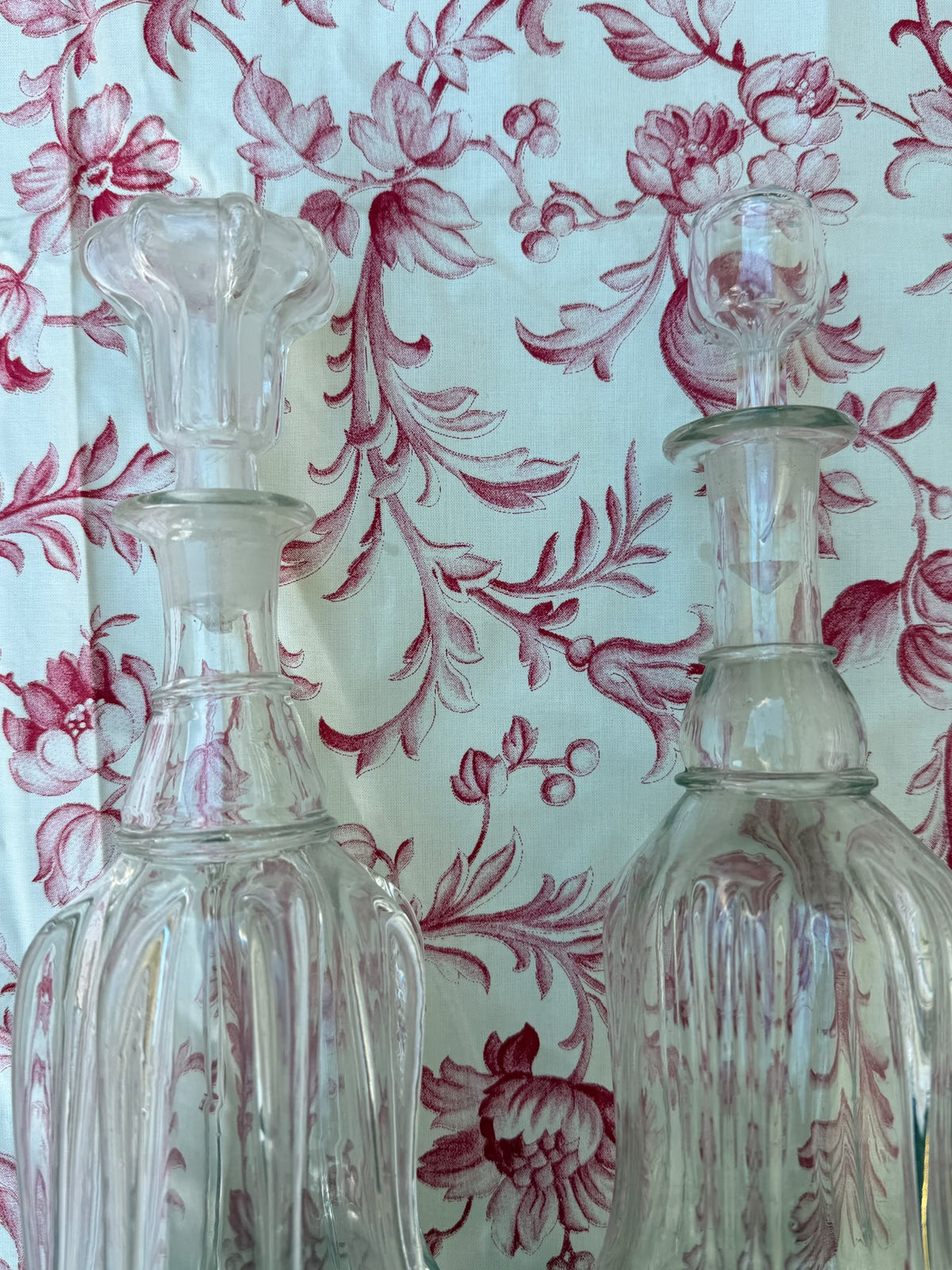 PAIR DECANTERS
