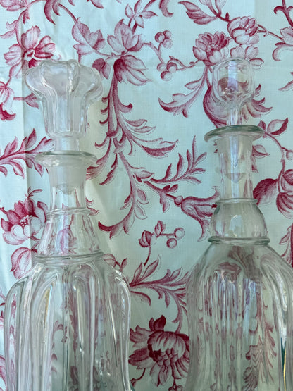 PAIR DECANTERS
