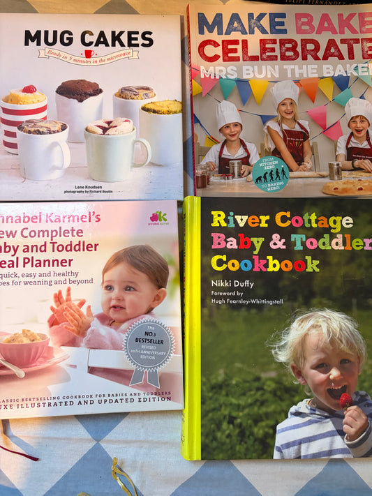 FOUR KIDS COOK BOOKS