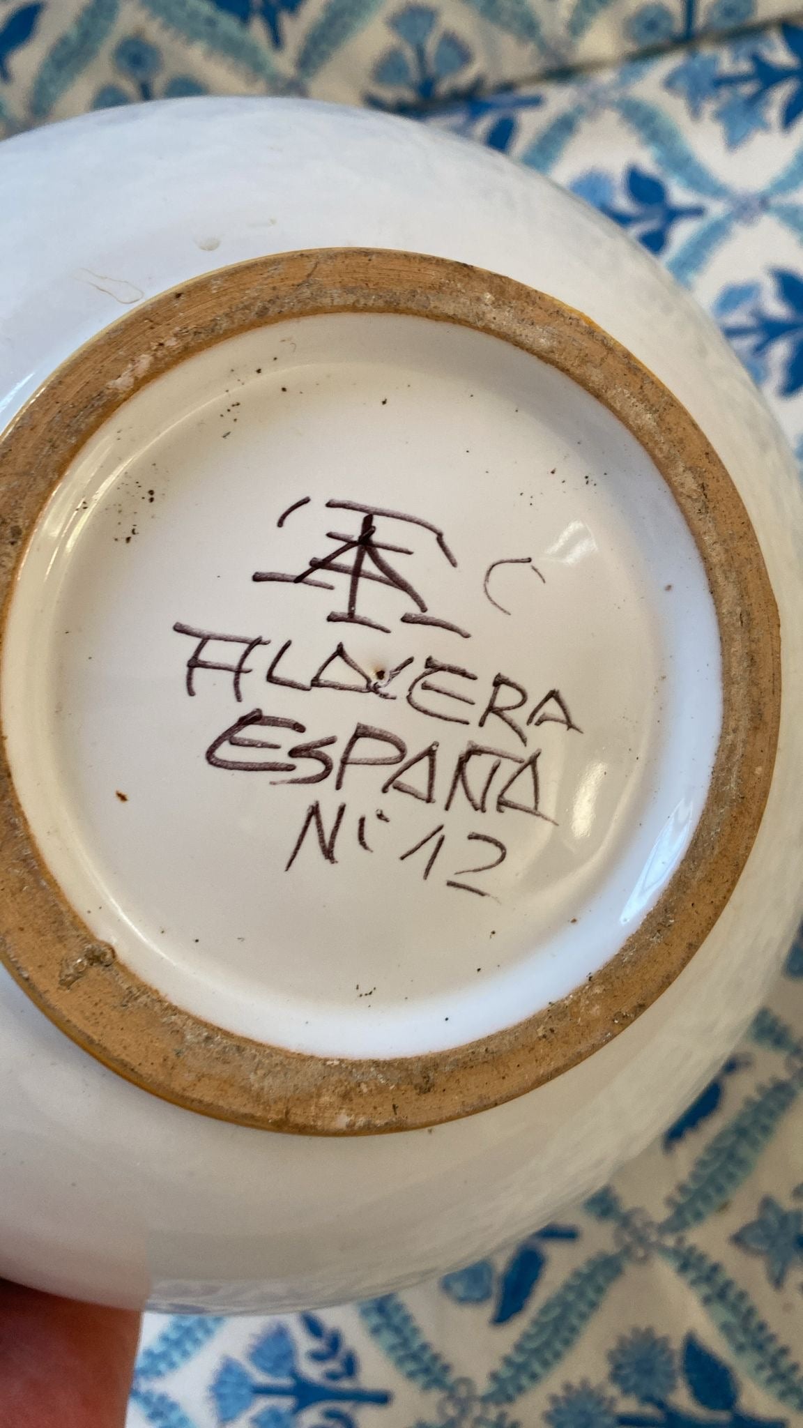 HANDPAINTED BOWL
