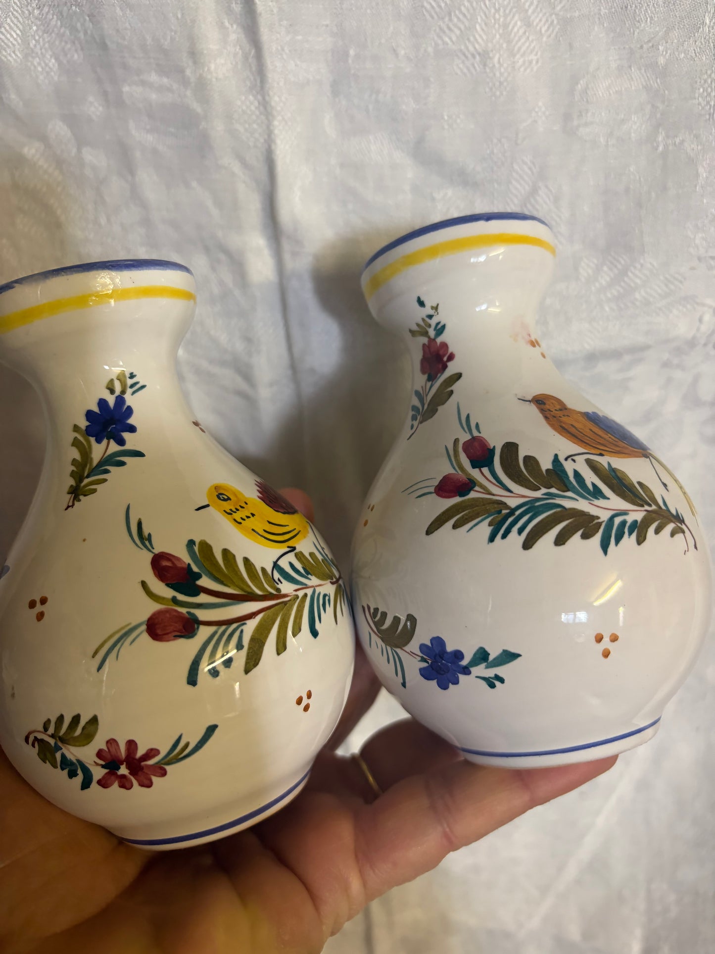 PAIR VASES