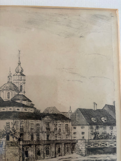 DRAWING EUROPEAN CITY