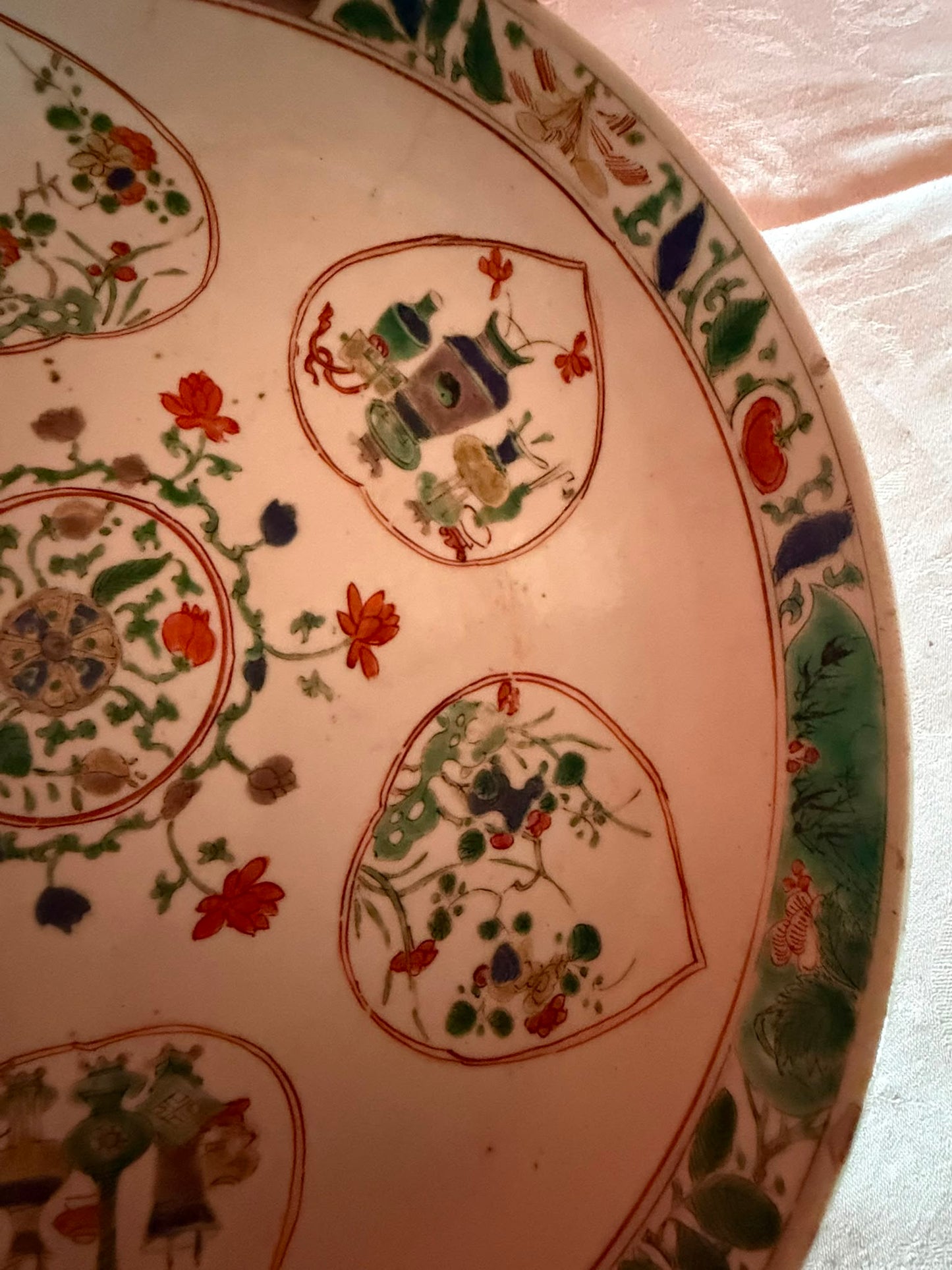 PLATE HAND PAINTED