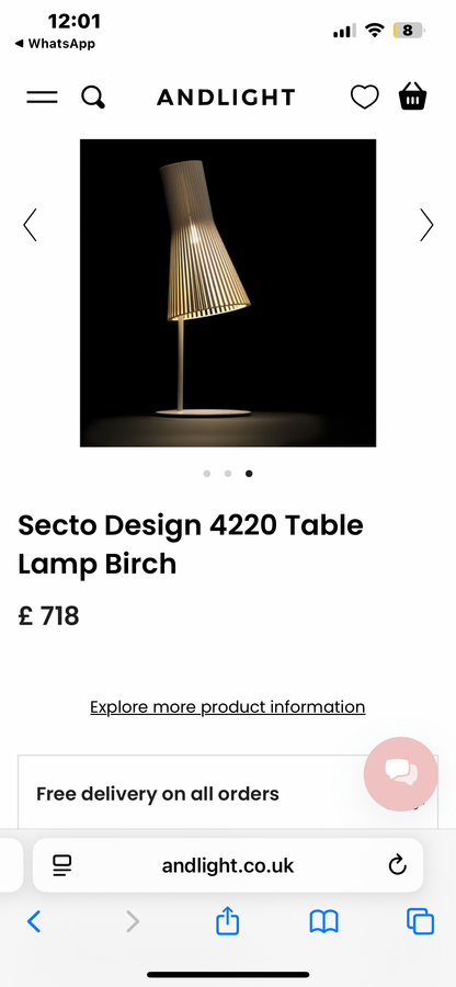 LAMPS x 4