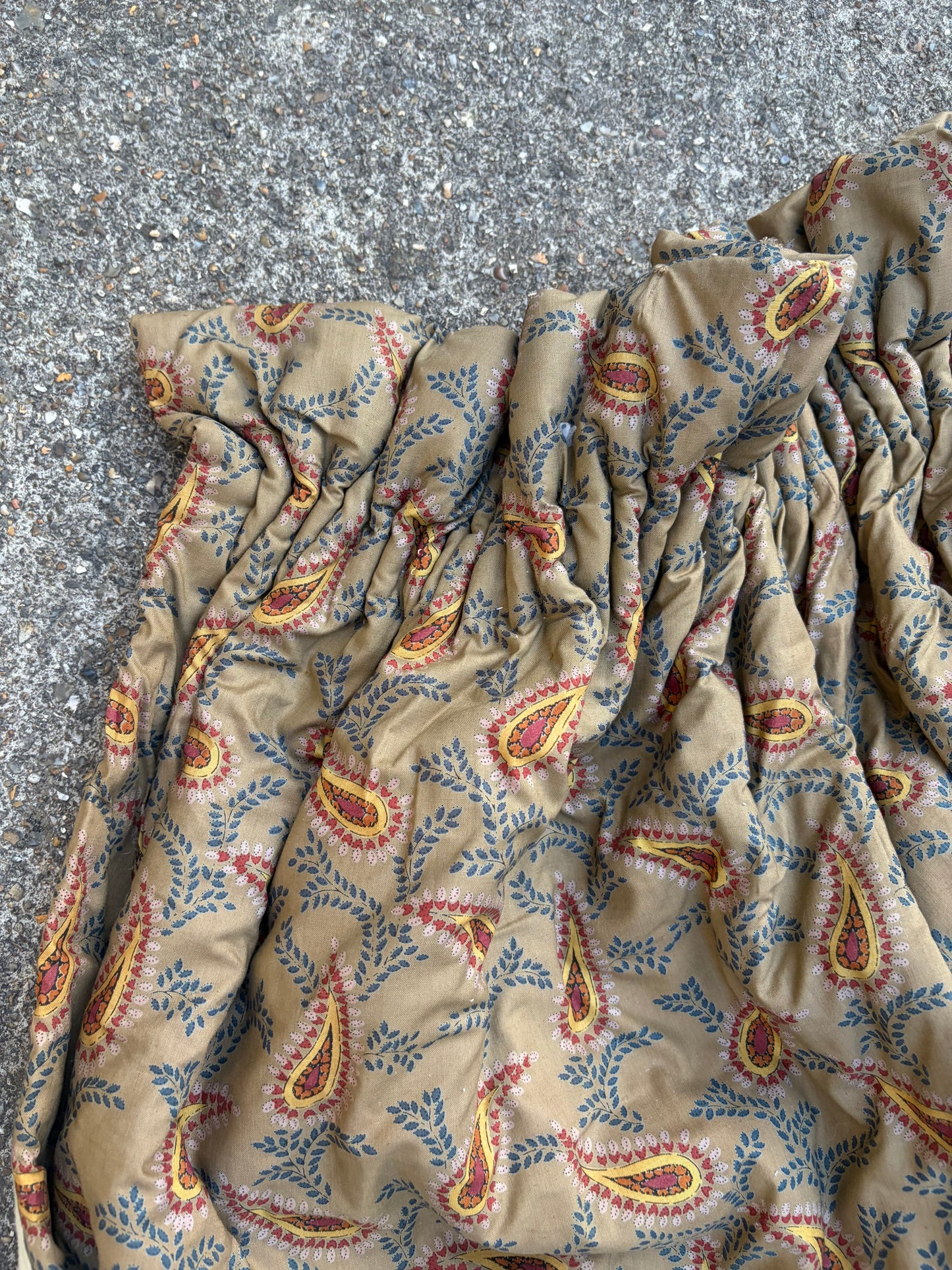 SILK PAISLEY CURTAINS