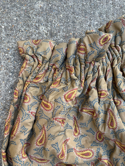 SILK PAISLEY CURTAINS