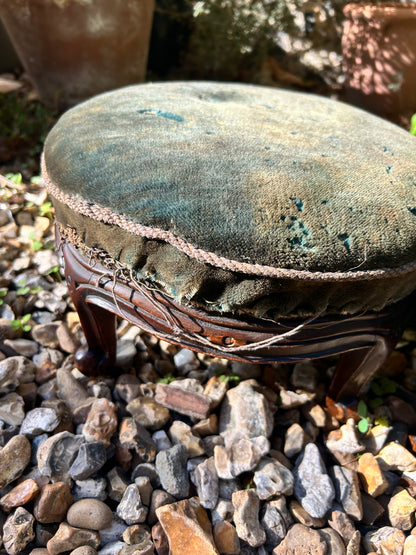 PAIR FOOTSTOOLS