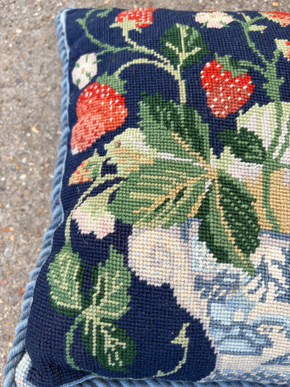STRAWBERRIES TAPESTRY CUSHION