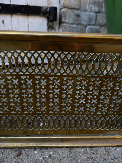 BRASS FIRE GUARD