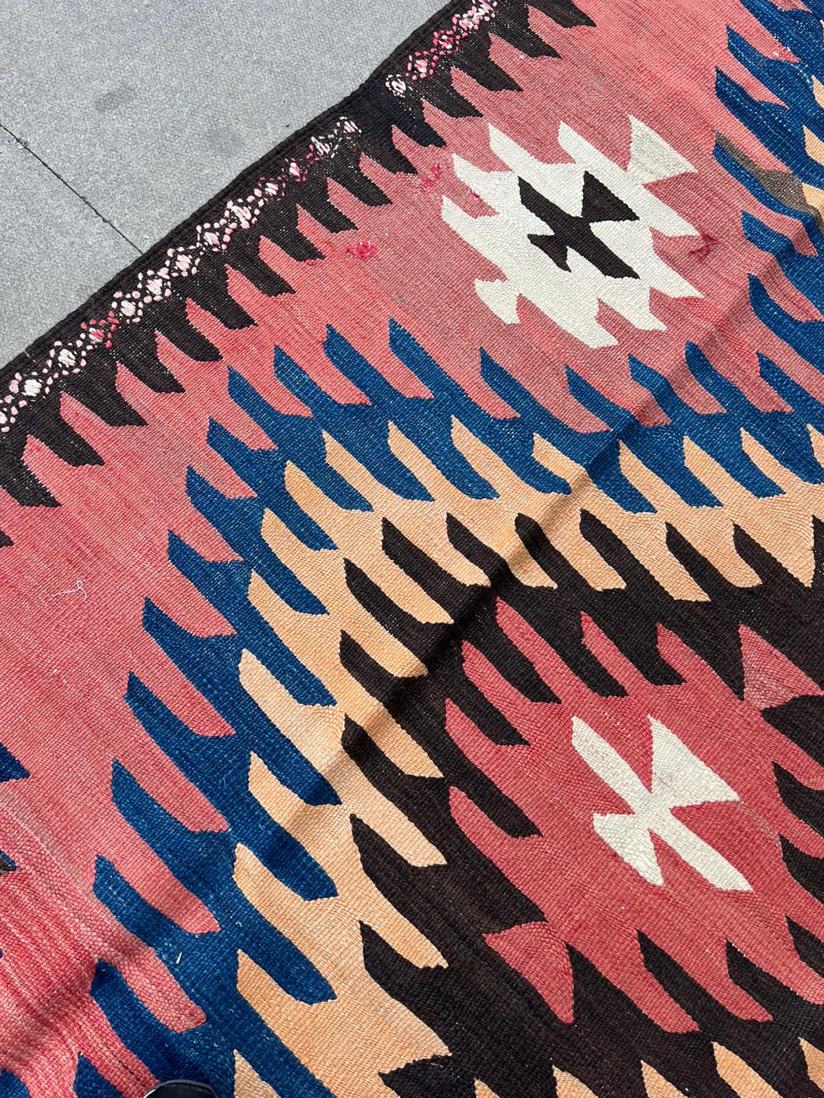 LARGE PINK KILIM